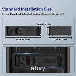 Retevis R1 25W VHF/UHF Frequency Full Duplex Base Station Analog Repeater