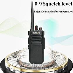 Retevis RT29 VHF136-174MHz Two Way Radios 10W 3200mAh Walkie Talkiess(4X)+USB
