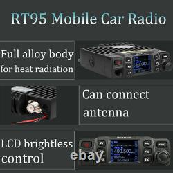 Retevis RT95 Walkie Talkie Mobile Car Ham Radio DualBand UHF430-440/VHF144-148