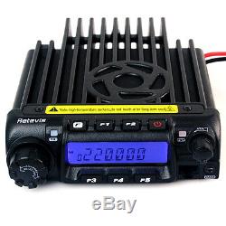 Retevis VHF 220-260MHz 60W 200CH Mobile Car Ham Radio Transceiver 8 Scrambler