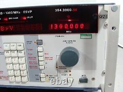 Rohde & Schwarz ESVP 354.3000.56 Measuring Test Receiver 20 1300MHz VHF/UHF