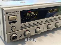 STANDARD C-50 Triple Band Base Transceiver, VHF UHF, 1200 MHz, VERY RARE