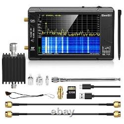 SeeSii 4 100kHz to 5.3GHz Tiny Frequency Analyzer MF/HF/VHF UHF with Attenuator