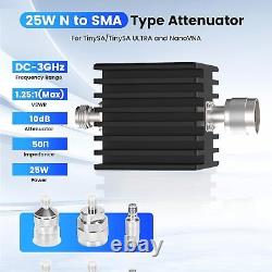 SeeSii 4 100kHz to 5.3GHz Tiny Frequency Analyzer MF/HF/VHF UHF with Attenuator