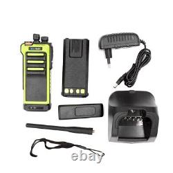 SenHaix GT10D Walkie Talkie UHF/VHF 10W DMR Analog Waterproof LED Display Radio