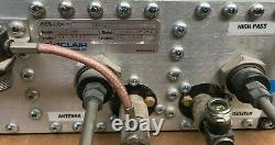 Sinclair UHF RES-LOK Duplexer Q-Circuit 4 cavity rack mount 406-512 MHz, Q3220E