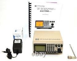 Standard Hq Ax-700 Unblocked 50-905 Mhz Communications Receiver Spectrum Graph