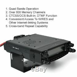 TC-8900R 29/50/144/430Mhz 50Watt Quad Band Transceiver Mobile Car Ham Radio