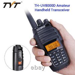 TH-UV8000D Long Range 10KM UV Walkie Talkie 2-Way Ham Radio 136-174/400-520MHz