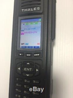 THALES Liberty PRC7332 -FPP- Portable hand held in great shape VHF-UHF- 800mhz