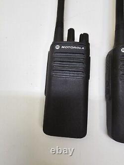 THREE Motorola CP100d 136-174 MHz VHF Two Way Radios AAH87JDC9JC2AN
