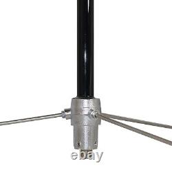 TRAM 1487-B 200-Watt 134 MHz to 184 MHz VHF Black Fiberglass Base Antenna