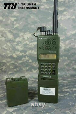 TRI AN/PRC-152 15W Aluminum Shell Handheld RADIO VHF/UHF Walkie Talkie Metal