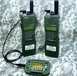 TRI AN/PRC-152 15W Aluminum Shell Handheld RADIO VHF/UHF Walkie Talkie Metal