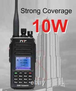 TYT MD-UV390 Plus DMR Digital Two Way Radio 5-10W Dual Band 136-174/400-480mhz