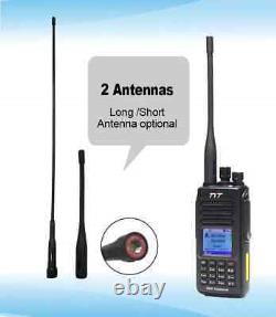 TYT MD-UV390 Plus DMR Digital Two Way Radio 5-10W Dual Band 136-174/400-480mhz