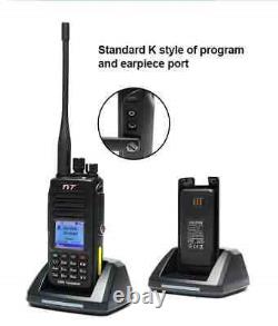 TYT MD-UV390 Plus DMR Digital Two Way Radio 5-10W Dual Band 136-174/400-480mhz