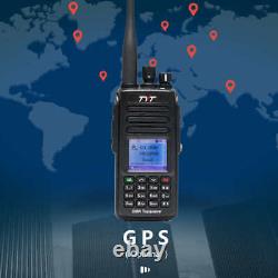 TYT MD-UV390PLUS 10W DMR Radio Dual Band 136-174 400-480mhz AES256 2 Way Radio