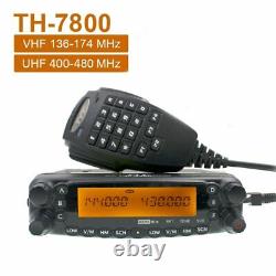 TYT TH-7800 Mobile Radio Detachable Front Panel Transceiver 136-174&400-480MHz