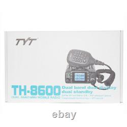 TYT TH-8600 IP67 Waterproof Dual Band 136-174MHz/400-480MHz Mobile Car Radio 25W