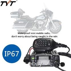 TYT TH-8600 Waterproof Dual Band 25W 144-148MHz/420-450MHz Car Mobile Radio Set