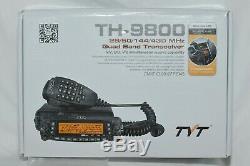 TYT TH-9800 50W Quad Band 29/50/144/430MHz Two Way Radio with USB