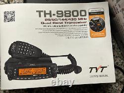 TYT TH-9800 Plus 29/50/144/430 Mhz Amateur/Ham Radio Transciever