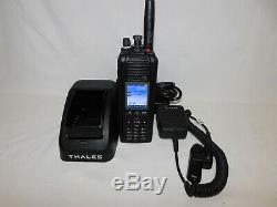 Thales Liberty PRC7332 P25 Digital All Band Radio VHF UHF 700/800mhz AES DES TRK