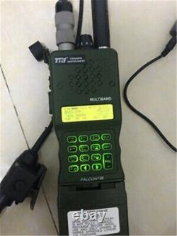 US! 2021 TRI PRC-152 15W Multiband Radios Handheld FM VHF/UHF Walkie Talkies