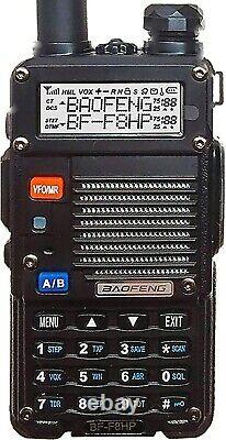 UV-5R 3rd Gen 8-Watt Dual Band Two-Way Radio 136-174MHz VHF & 400-520MHz UHF