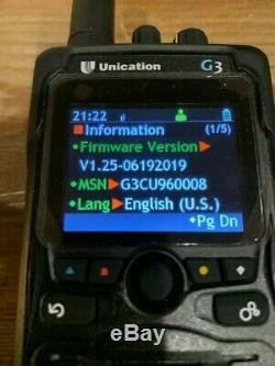 Unication G3 Dual Band VHF/ UHF 450-520mhz P25 pager