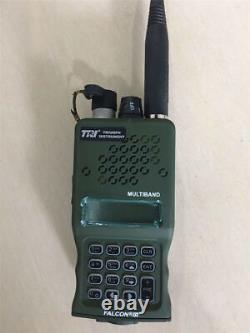 Upgrade US 15W TRI AN/PRC-152 Radio Aluminum Walkie Talkie UHF VHF Stocked! 2023