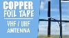 Vhf Uhf Antenna Made From Copper Tape
