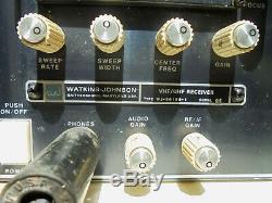 Watkins Johnson WJ86188 20mhz 1000mhz Ham Radio VHF UHF Communication Receiver