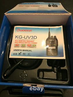 Wouxun KG-UV3D 144/440mhz Dual Band HT with LOAD of Accessories Powerwerx