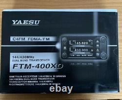 YAESU Dual Band Digital/Analog Transceiver FTM-400XD 20W 144/430MHz Wireless