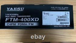 YAESU Dual Band Digital/Analog Transceiver FTM-400XD 20W 144/430MHz Wireless