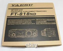 YAESU FT-818ND Radio Band All Mode Transceiver HF/50/144/430MHz WithBOX