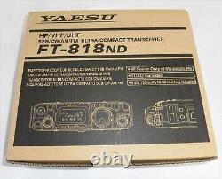 YAESU FT-818ND Radio Band All Mode Transceiver HF/50/144/430MHz from Japan NEW