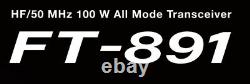 YAESU FT-891 Output 100W (AM Mode 40W) HF / 50MHz Band All Mode Transceiver NEW