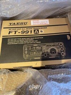 YAESU FT-991A All Mode Ham Transceiver 100W HF/VHF/UHF/50/144/430MHz Unused