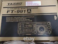 YAESU FT-991A All Mode Transceiver 100W HF/VHF/UHF/50/144/430MHz 100W Black New