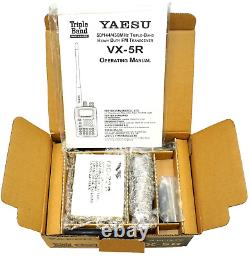 YAESU VX-5R TRI BAND 144 / 220 / 430 MHz HT MINT IN BOX