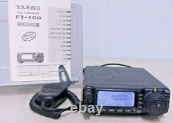 Yaesu FT-100 (M) HF/50/144/430MHz 50With20W Transceiver Amateur Ham Radio with Mic