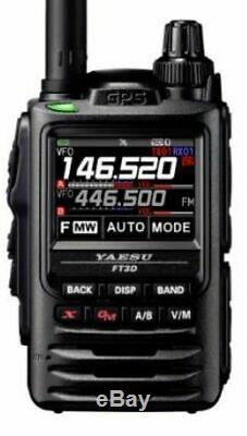 Yaesu FT-3DR C4FM/FM 144/430MHz 5W Dual Band Digital HT Touchscreen Transceiver