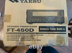 Yaesu FT-450D HF/50MHz Transceiver