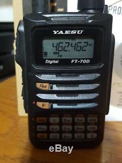 Yaesu FT-70DR C4FM FDMA / FM 144/430 MHz DUAL BAND 5W Handheld Transceiver BOX