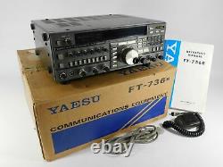 Yaesu FT-736R Ham Radio Transceiver with 1200MHz Module + FTS-8 (works great)