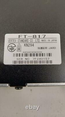 Yaesu FT-817 Compact Transceiver HF / 50 /144 / 430MHz All Mode JAPAN