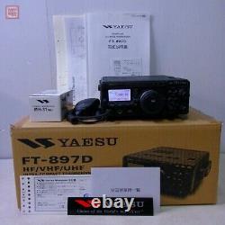 Yaesu FT-897D HF band /144/430MHz 100W / 50W / 20W Ham Radio transceiver Japan